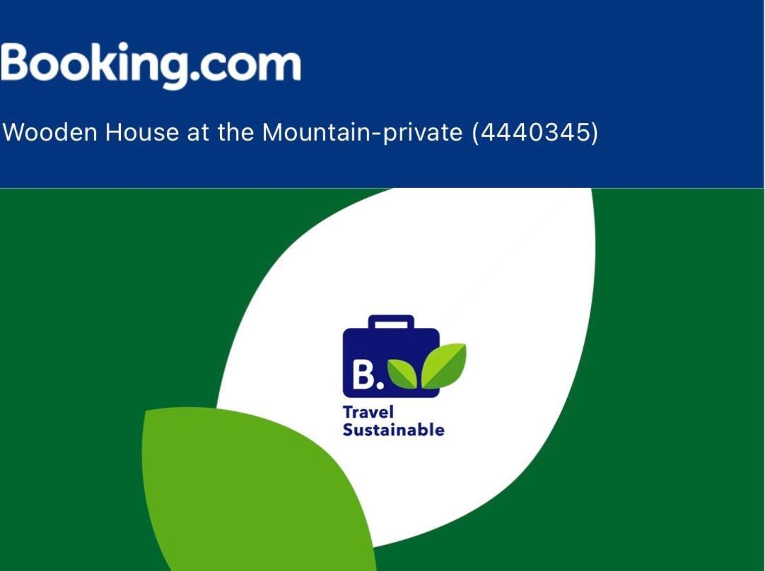 Wooden House At The Mountain-Private Guest House Paránimfoi Екстериор снимка